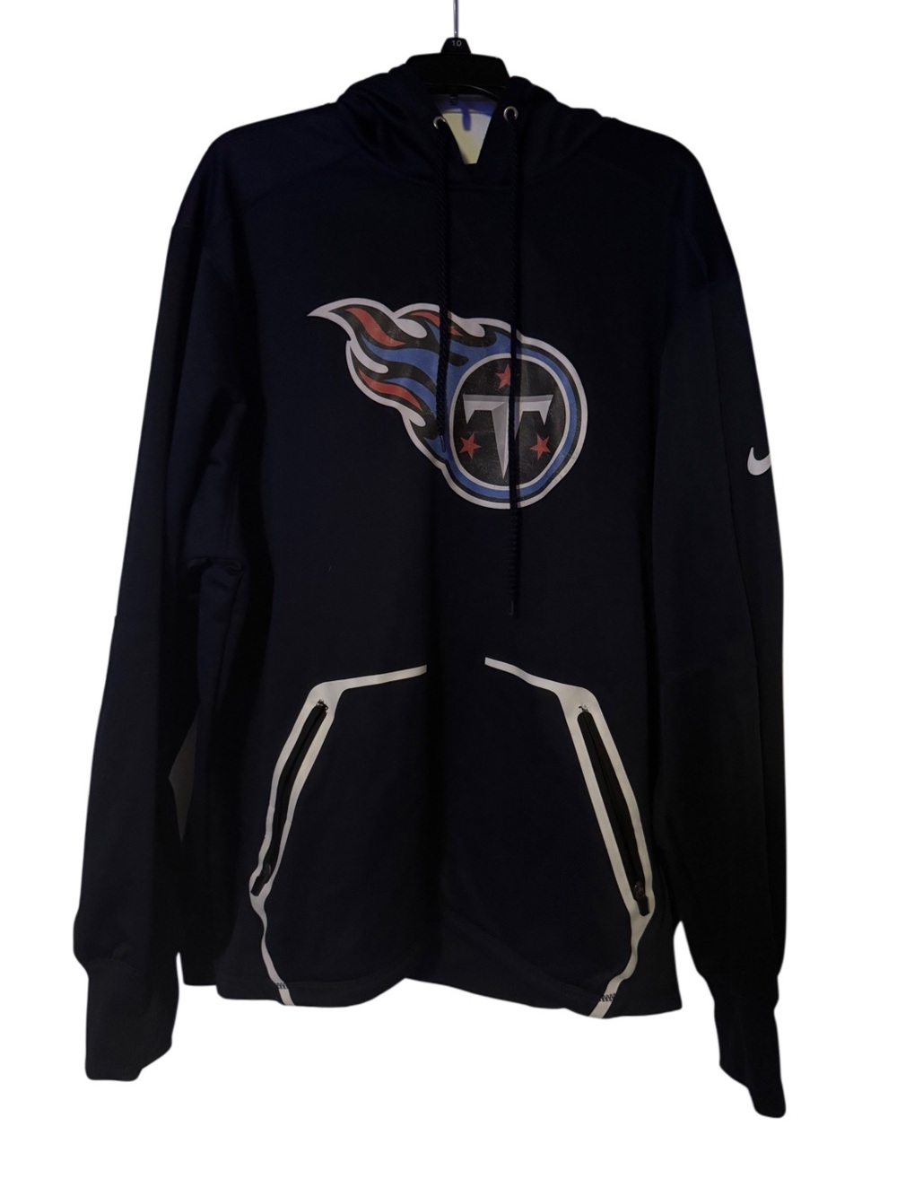 Nike Tennessee Titans Hoodie 3XL Sideline Performance On Field Apparel Pullover